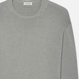 FRAME - Cotton Silk Sweater -- Grey Blue