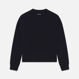 FRAME - Sotheby's Unisex Cashmere Sweater -- Navy