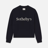 FRAME - Sotheby's Unisex Cashmere Sweater -- Navy