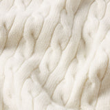 FRAME - Sotheby's Unisex Cable Sweater Vest -- Cream