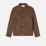 FRAME - Suede Trucker Jacket