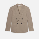 FRAME - Double Breasted Blazer -- Vintage Khaki