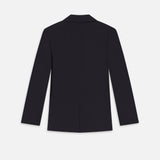 FRAME - Unlined Wool Blazer -- Dark Navy