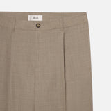FRAME - Wide Leg Trousers -- Vintage Khaki
