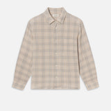 FRAME - Plaid Shirt -- Cream Plaid