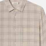 FRAME - Plaid Shirt -- Cream Plaid