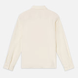 FRAME - Textured Shirt -- White Sand