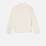 FRAME - Textured Shirt -- White Sand
