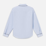 FRAME - Sotheby's Unisex Pajama Shirt -- Blue Stripe