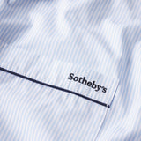 FRAME - Sotheby's Unisex Pajama Shirt -- Blue Stripe