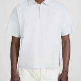 FRAME - Half Zip Pique Polo