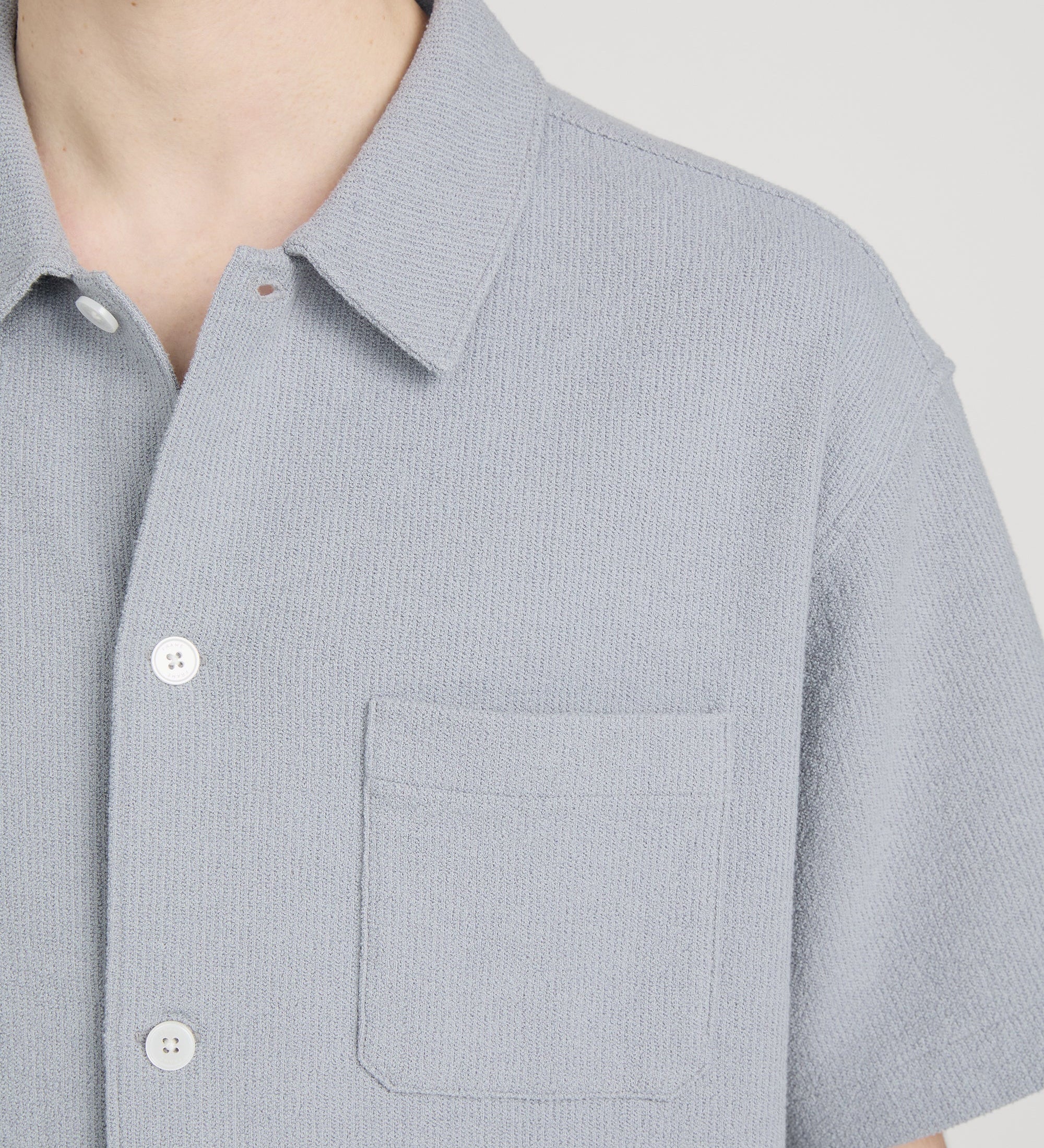 FRAME - Textured Button Down Shirt