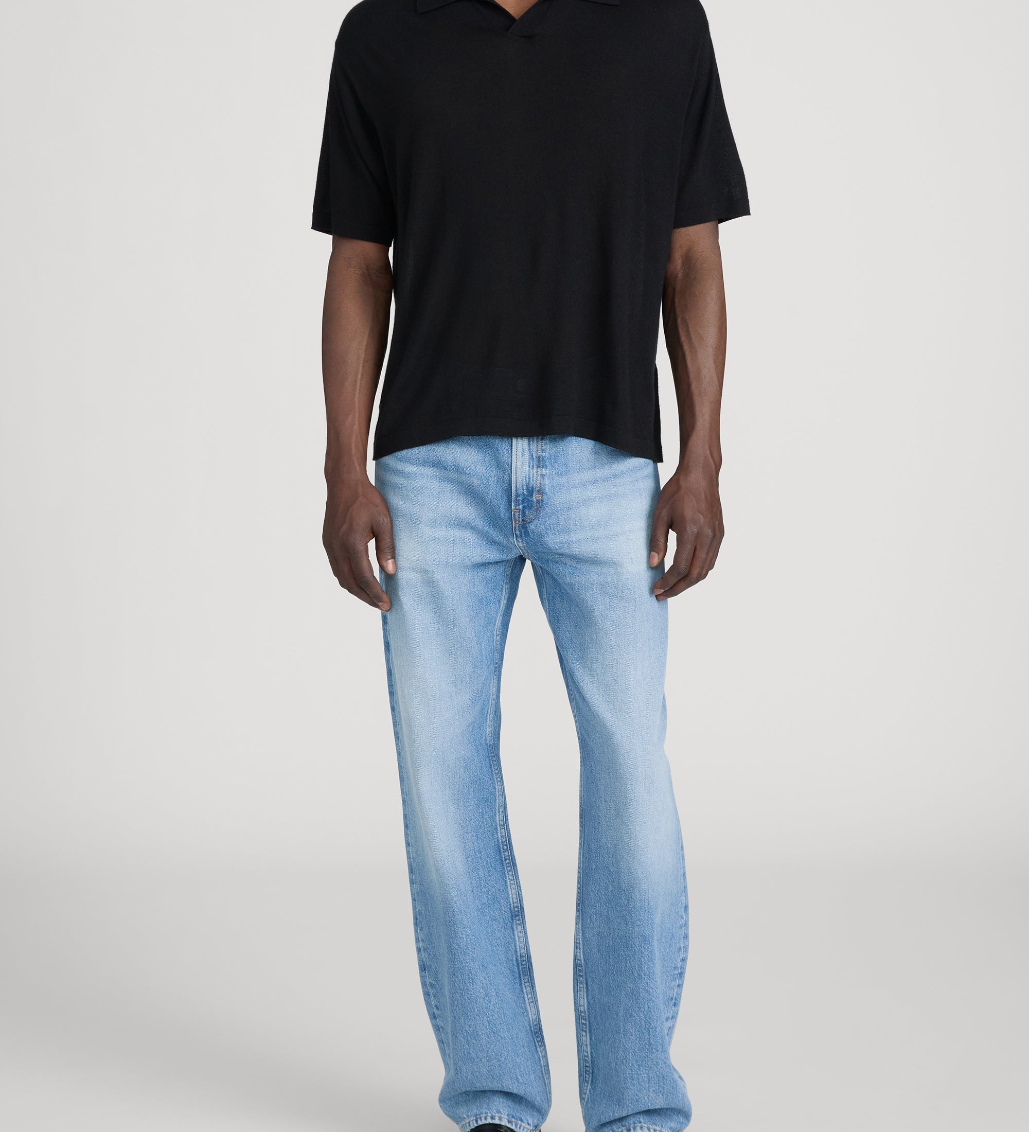 FRAME - Superfine Polo Sweater