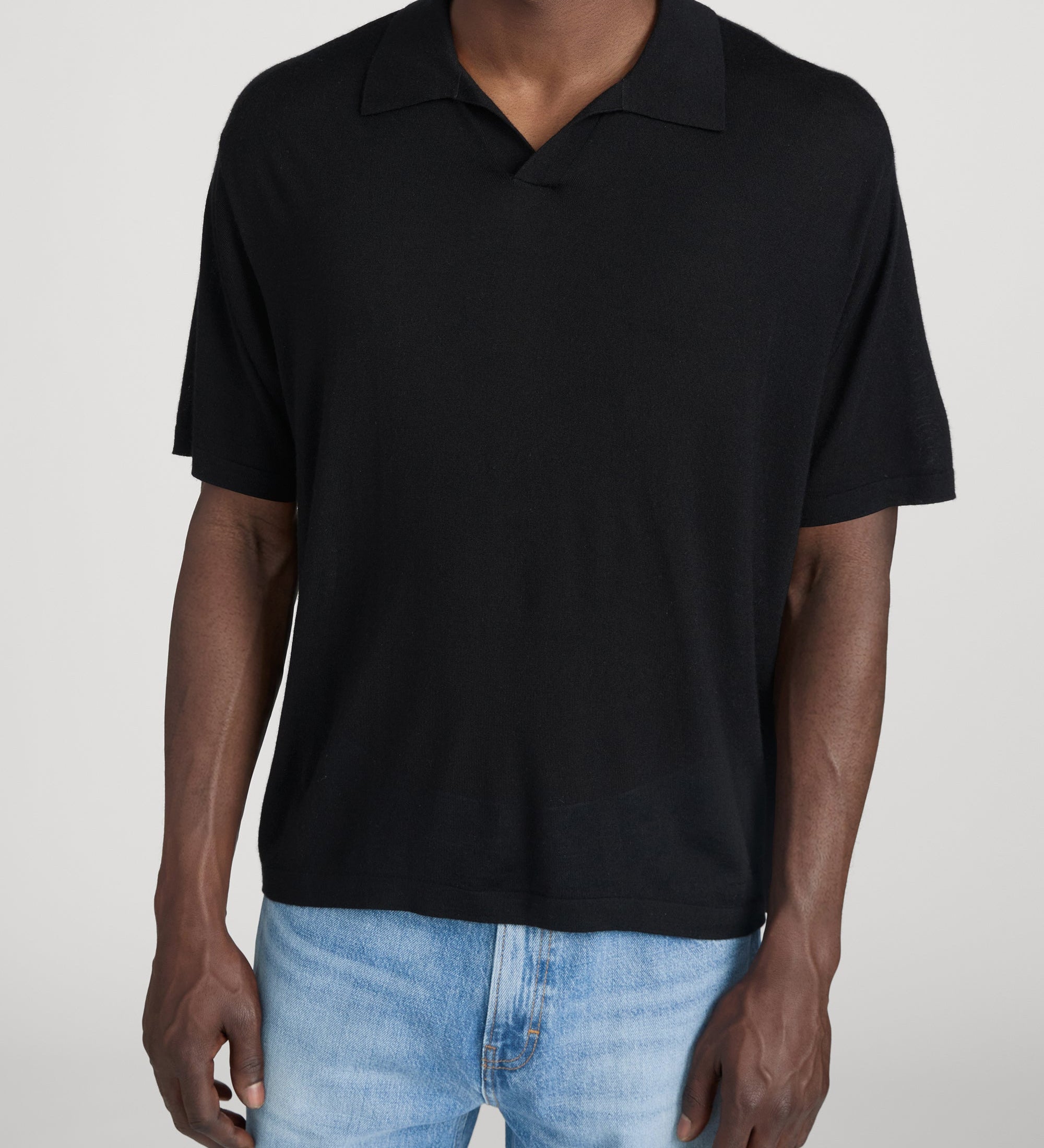 FRAME - Superfine Polo Sweater