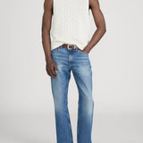 FRAME - Open Stitch Tank
