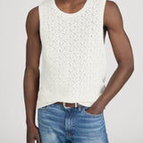 FRAME - Open Stitch Tank