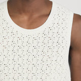 FRAME - Open Stitch Tank