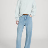 FRAME - Cotton Silk Crewneck Sweater