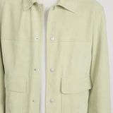 FRAME - Suede Trucker Jacket
