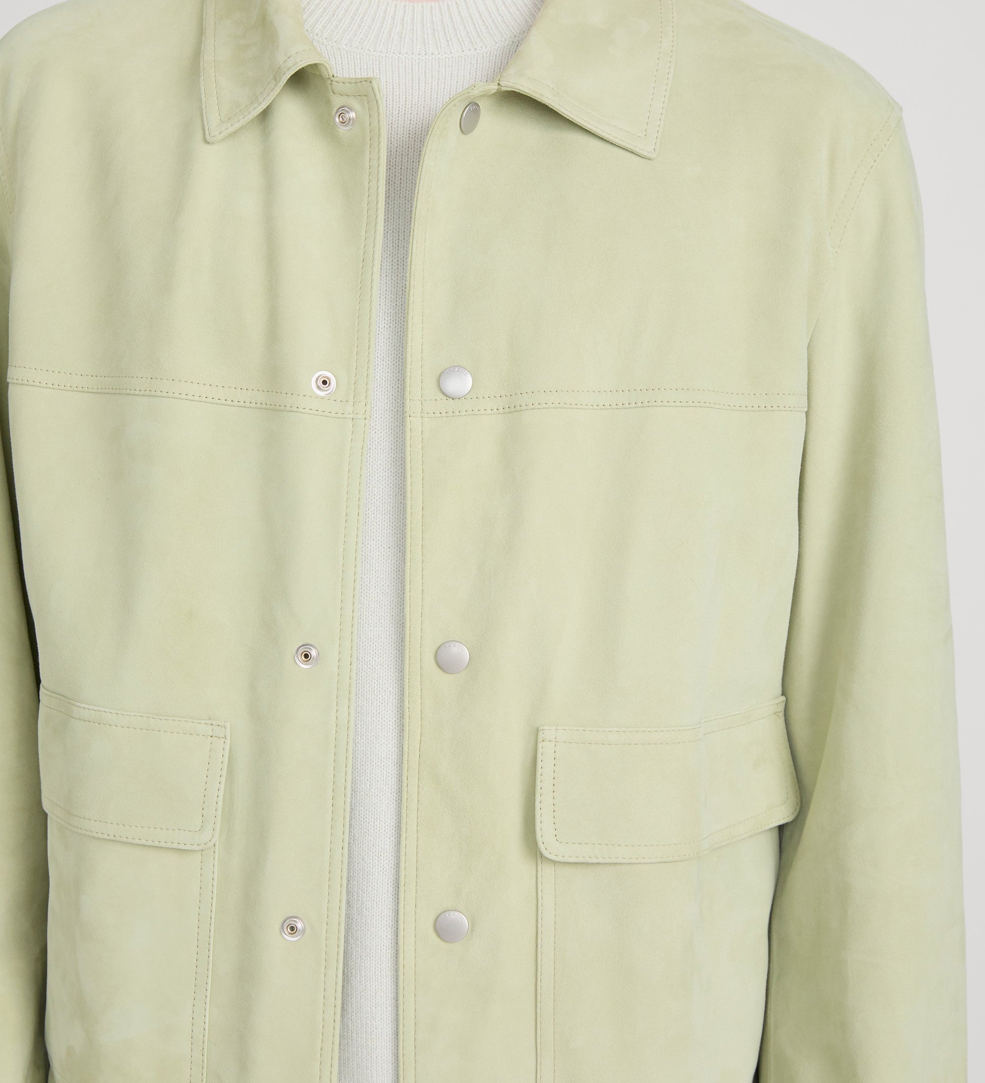 FRAME - Suede Trucker Jacket
