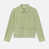 FRAME - Suede Trucker Jacket
