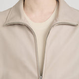FRAME - Leather Bomber Jacket