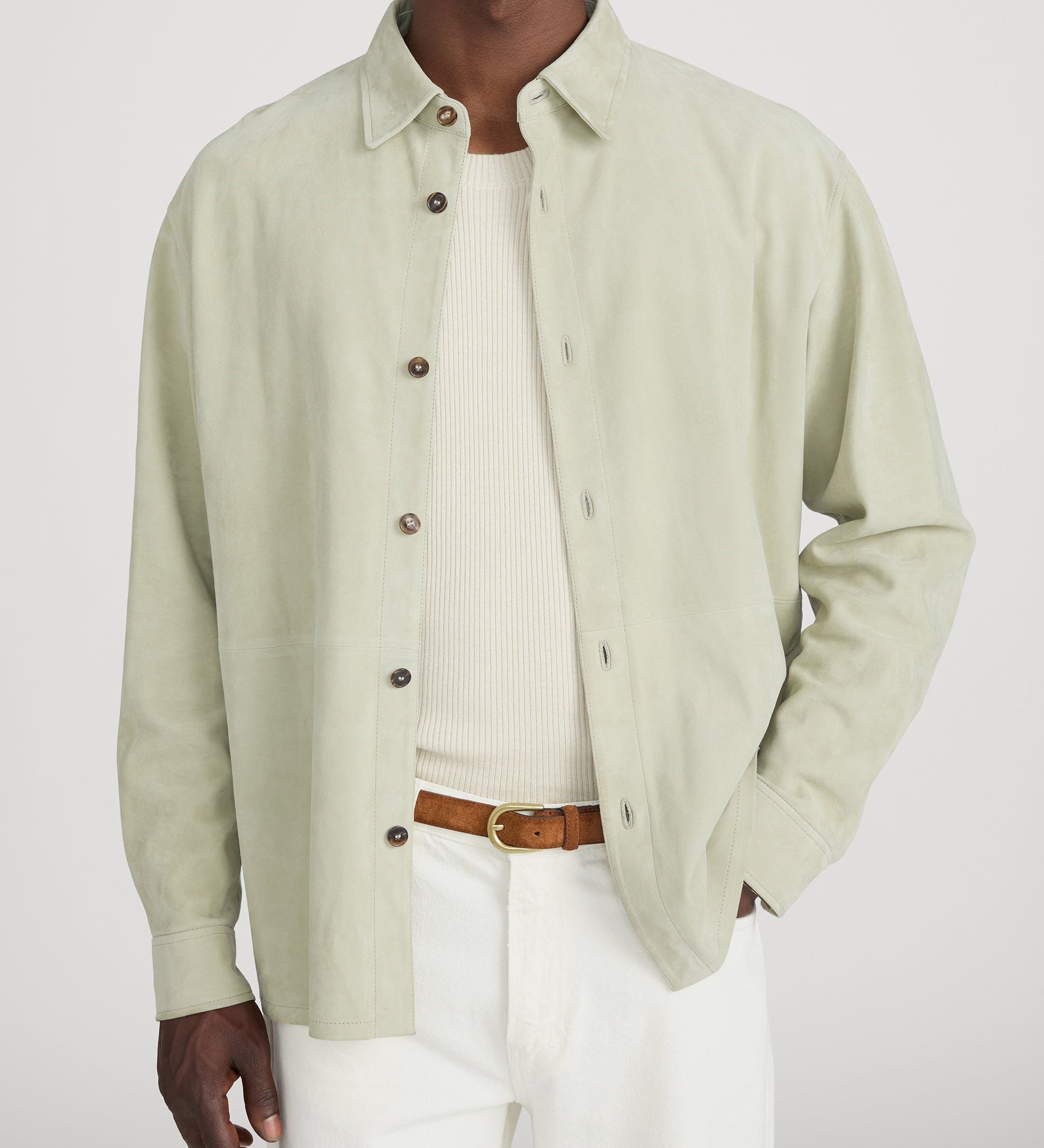 FRAME - Suede Shirt