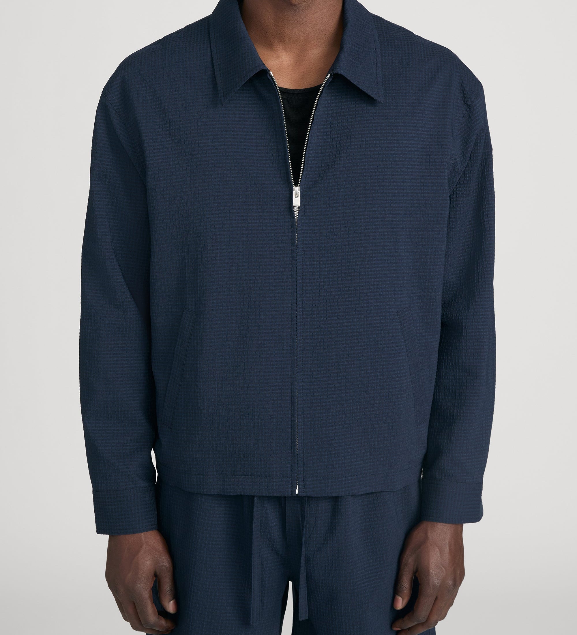 FRAME - Seersucker Blouson