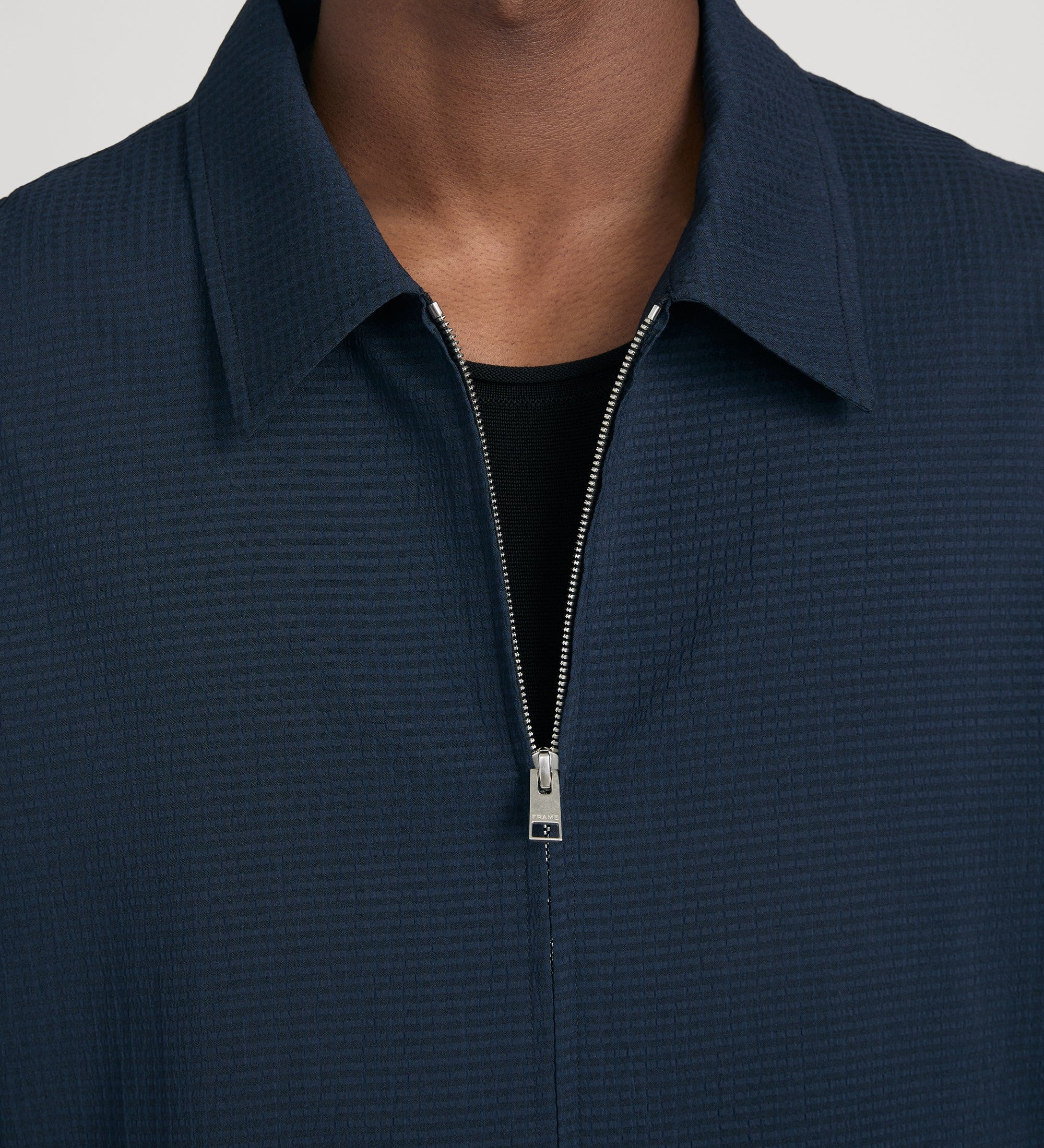 FRAME - Seersucker Blouson