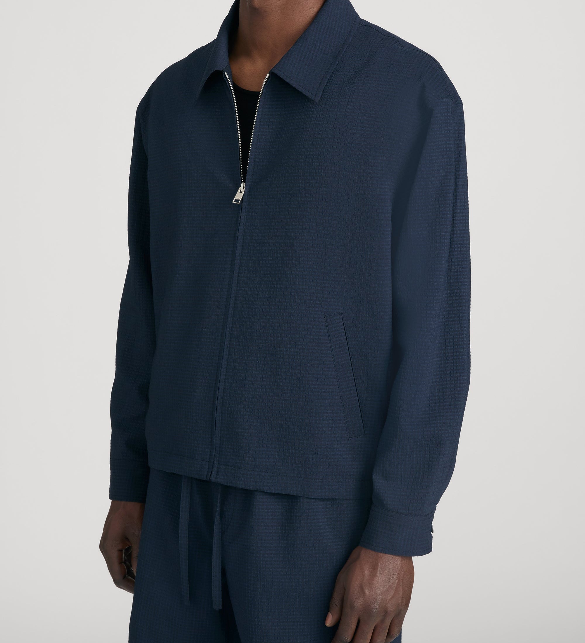 FRAME - Seersucker Blouson
