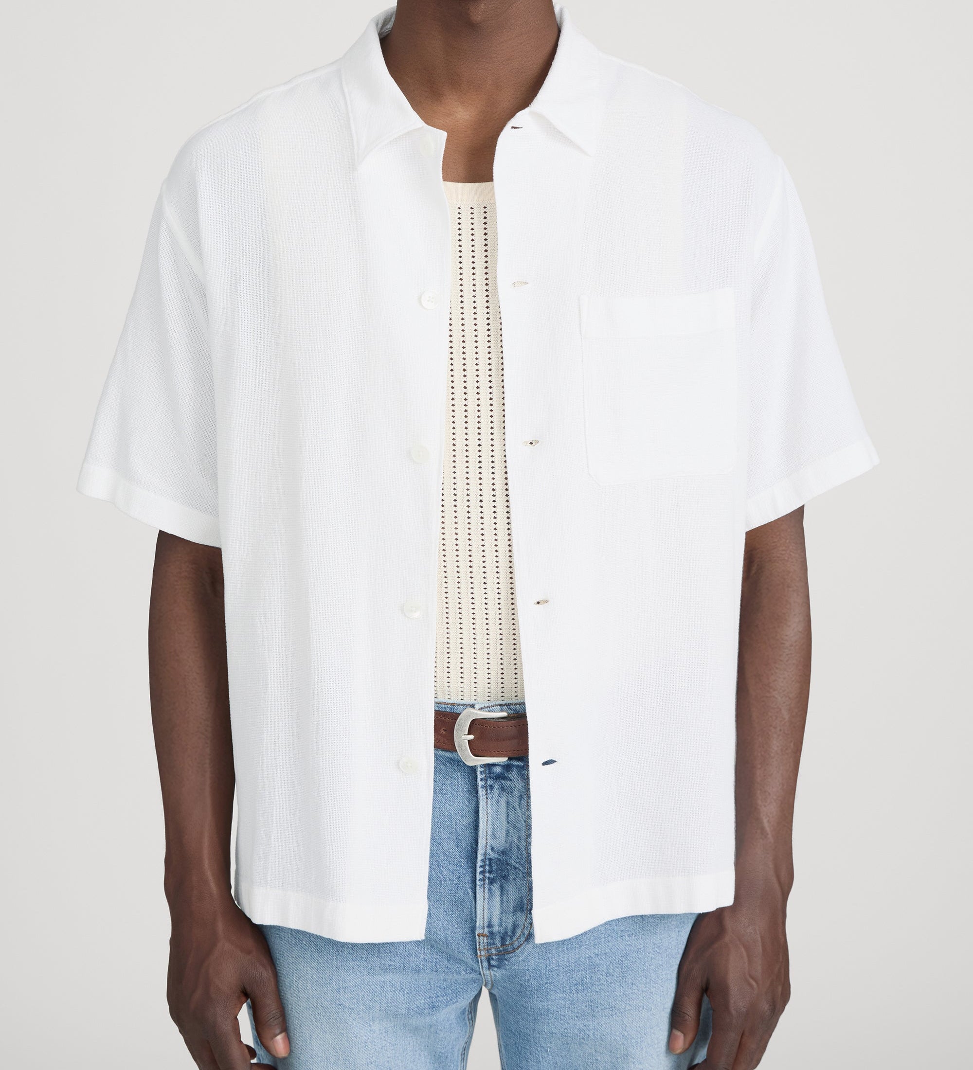 FRAME - Open Weave Shirt