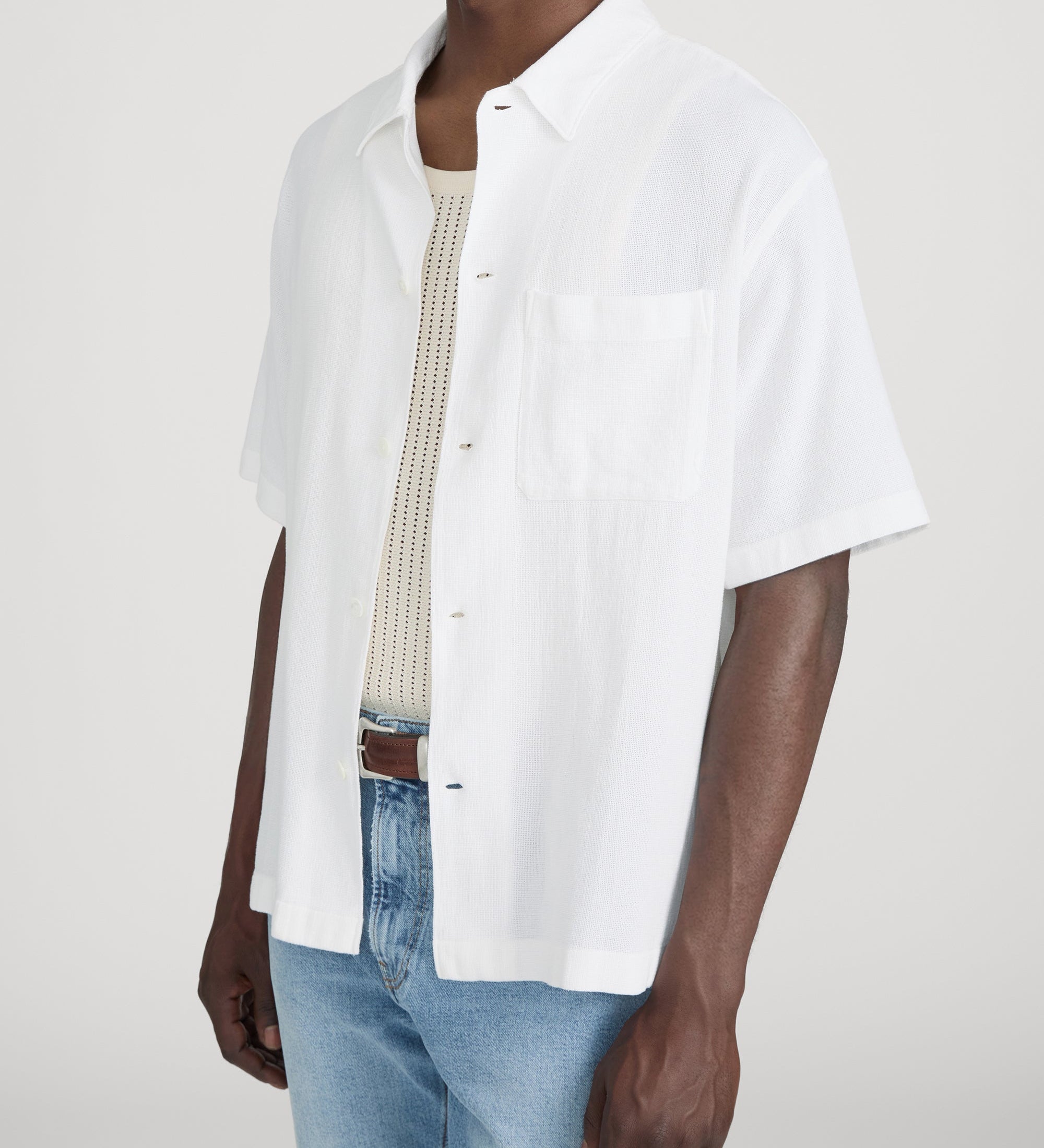 FRAME - Open Weave Shirt