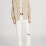 FRAME - Linen Blend Plaid Shirt