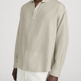 FRAME - Linen Henley Shirt
