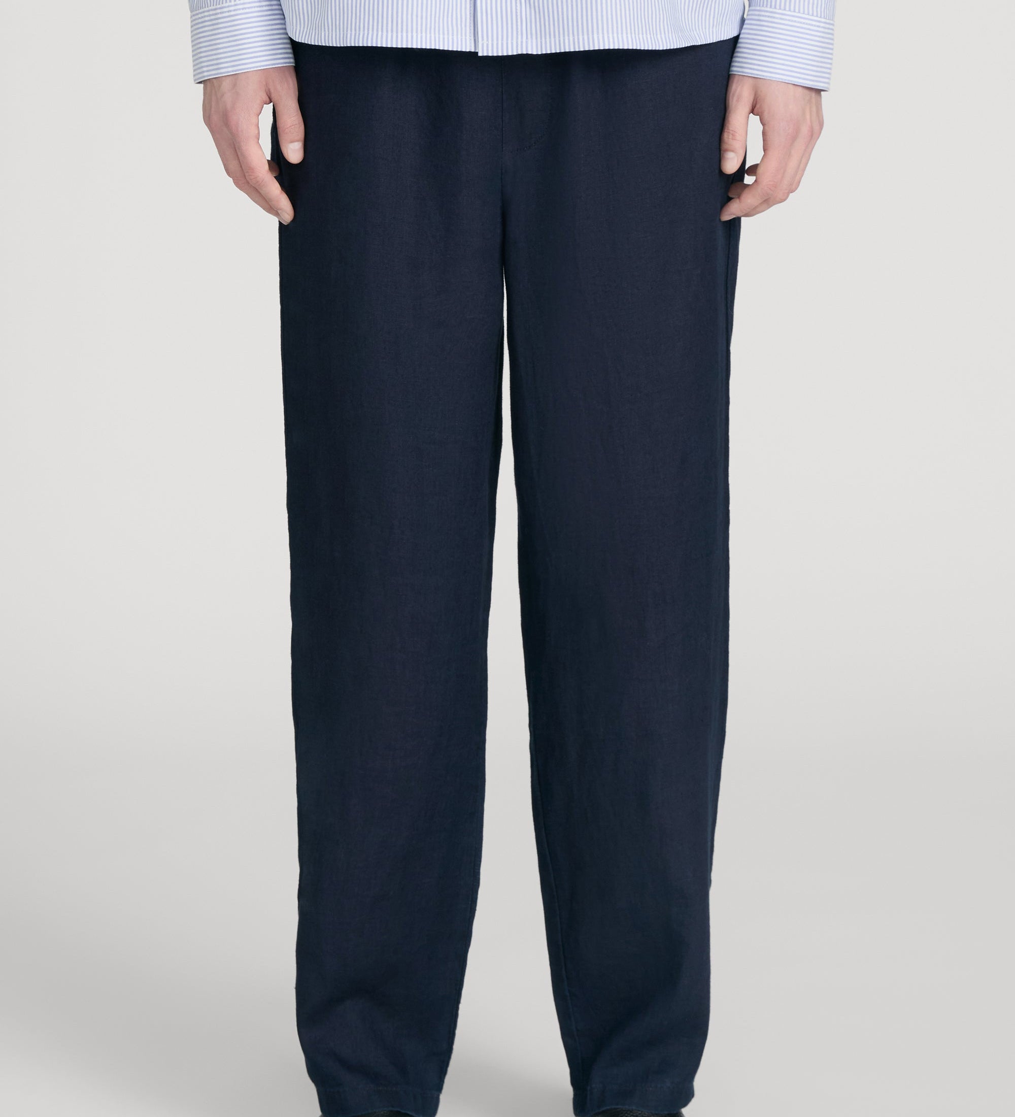 FRAME - Drawstring Linen Pants