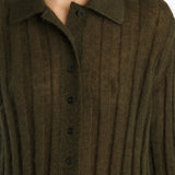 Khaite - Meadow Sweater in Dark Olive
