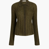 Khaite - Meadow Sweater in Dark Olive