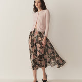 DÔEN - MEADOW SKIRT -- ROSE GARDEN FLORAL