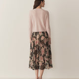 DÔEN - MEADOW SKIRT -- ROSE GARDEN FLORAL