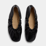 Le Monde Beryl - Mica Flat / Black Leather New