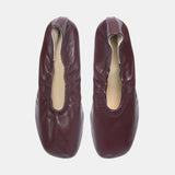 Le Monde Beryl - Mica Flat / Oxblood Leather