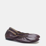 Le Monde Beryl - Mica Flat / Oxblood Leather
