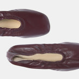 Le Monde Beryl - Mica Flat / Oxblood Leather