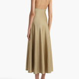 Khaite - Melina Dress in Gold