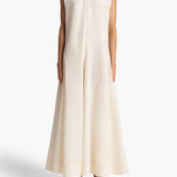 Khaite - Mellie Dress in Natural Silk Organza
