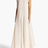 Khaite - Mellie Dress in Natural Silk Organza