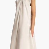 Khaite - Mellie Dress in Natural Silk Organza