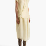 Khaite - Mer Top in Pale Yellow