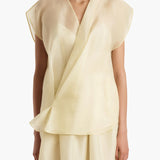 Khaite - Mer Top in Pale Yellow