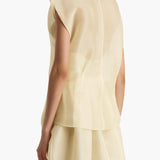 Khaite - Mer Top in Pale Yellow